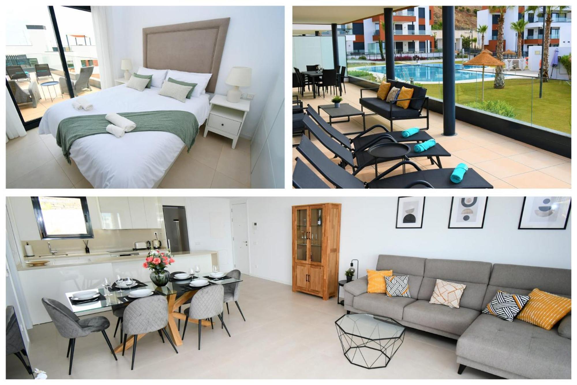 شقة Casa Kerr - Luxury Apt - Sleeps 9 - Los Boliches مالقة المظهر الخارجي الصورة